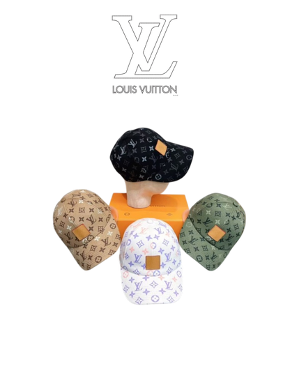 LOUIS VUITTON MONOGRAM MULTICOLOR BASEBALL CAP – BLACK / WHITE / GREEN / BROWN – 1:1 HIGH END