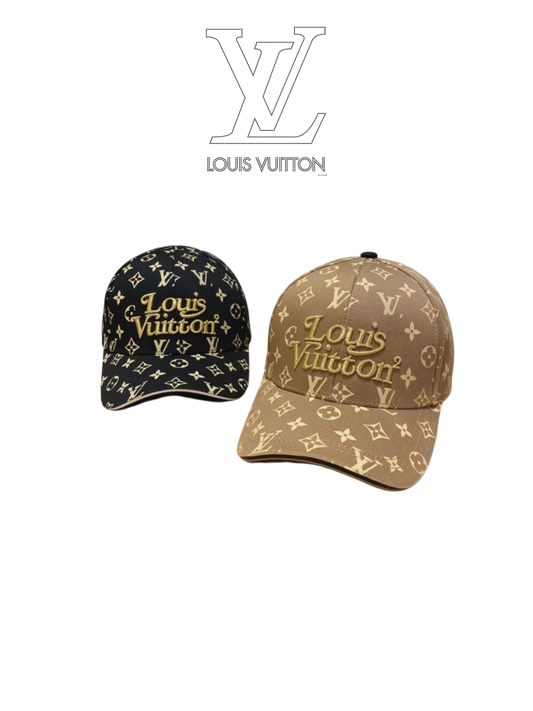 LOUIS VUITTON X NIGO MONOGRAM SQUARED CAP – BLACK / BEIGE – FULL SET – 1:1 HIGH END