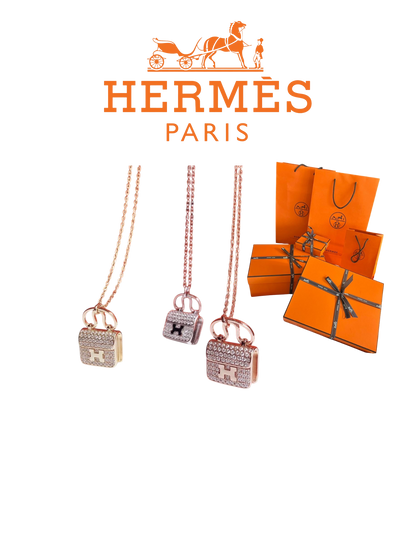 HERMÈS Amulettes Constance NECKLACE – Full Set  - 1:1 HIGH END