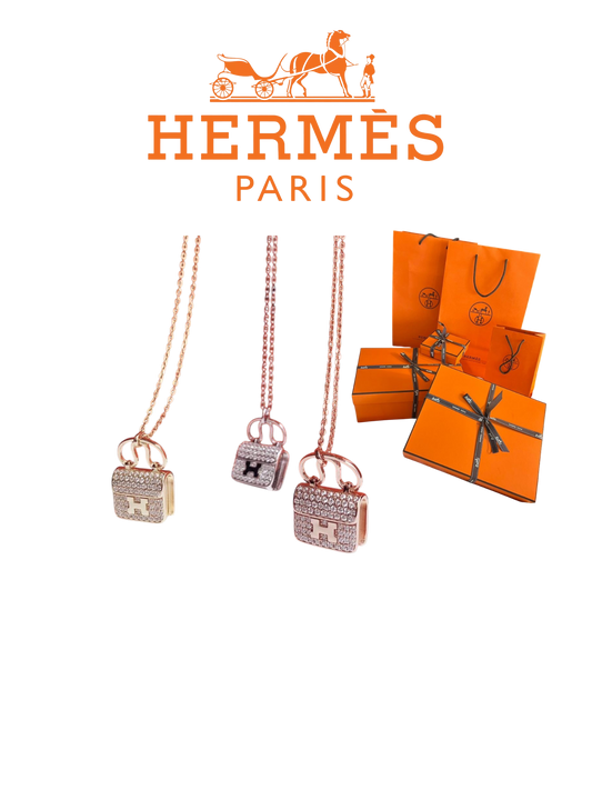 HERMÈS Amulettes Constance NECKLACE – Full Set  - 1:1 HIGH END