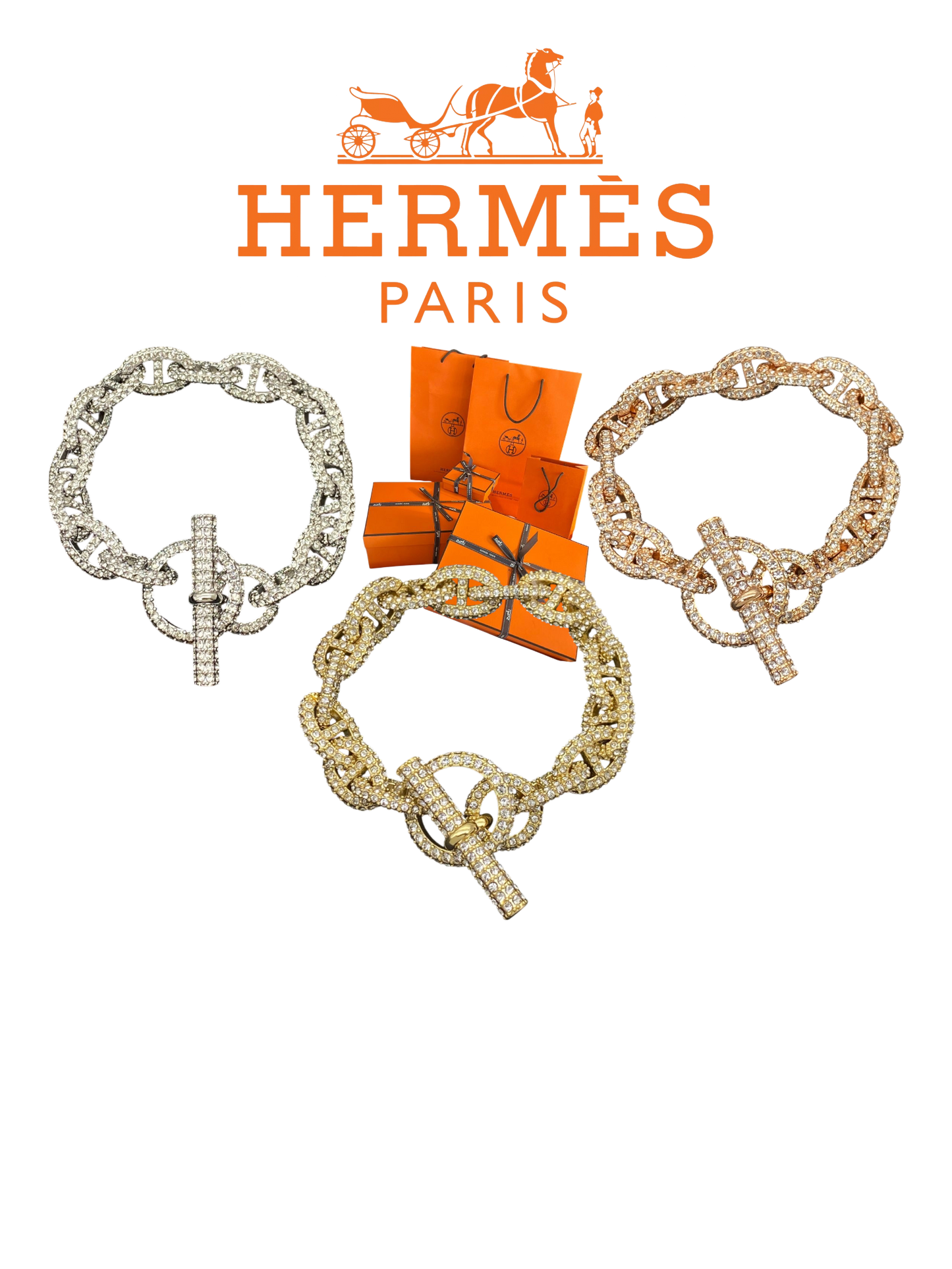 HERMÈS CHAINE D'ANCRE – Full Set  - 1:1 HIGH END