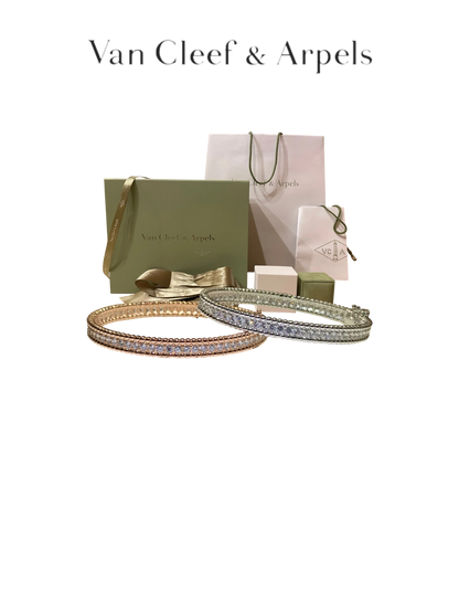 VAN CLEEF&ARPELS PERLÉE DIAMONDS – Full Set  - 1:1 HIGH END