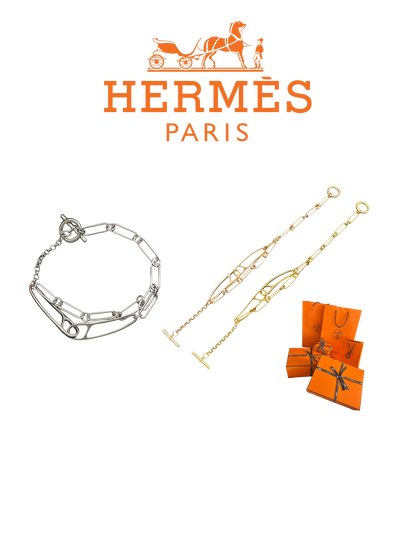 HERMÈS CHAINE D'ANCRE PUNK BRACELET – Full Set  - 1:1 HIGH END