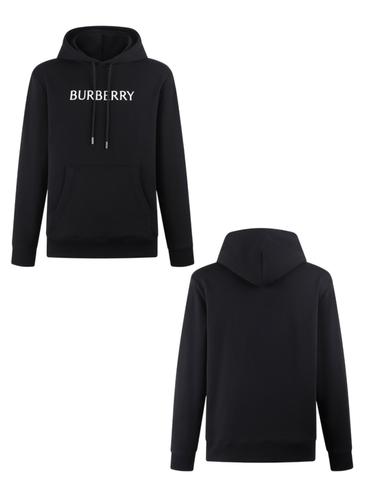 BURBERRY 26FW LOGO PRINT COTTON HOODED SWEATSHIRT– HIGH END