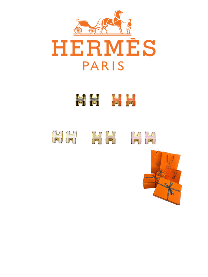 HERMÈS HINI POP H EARINGS – Full Set  - 1:1 HIGH END