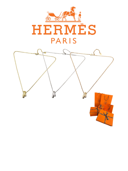 HERMÈS KELLY NECKLACE – Full Set - 1:1 HIGH END