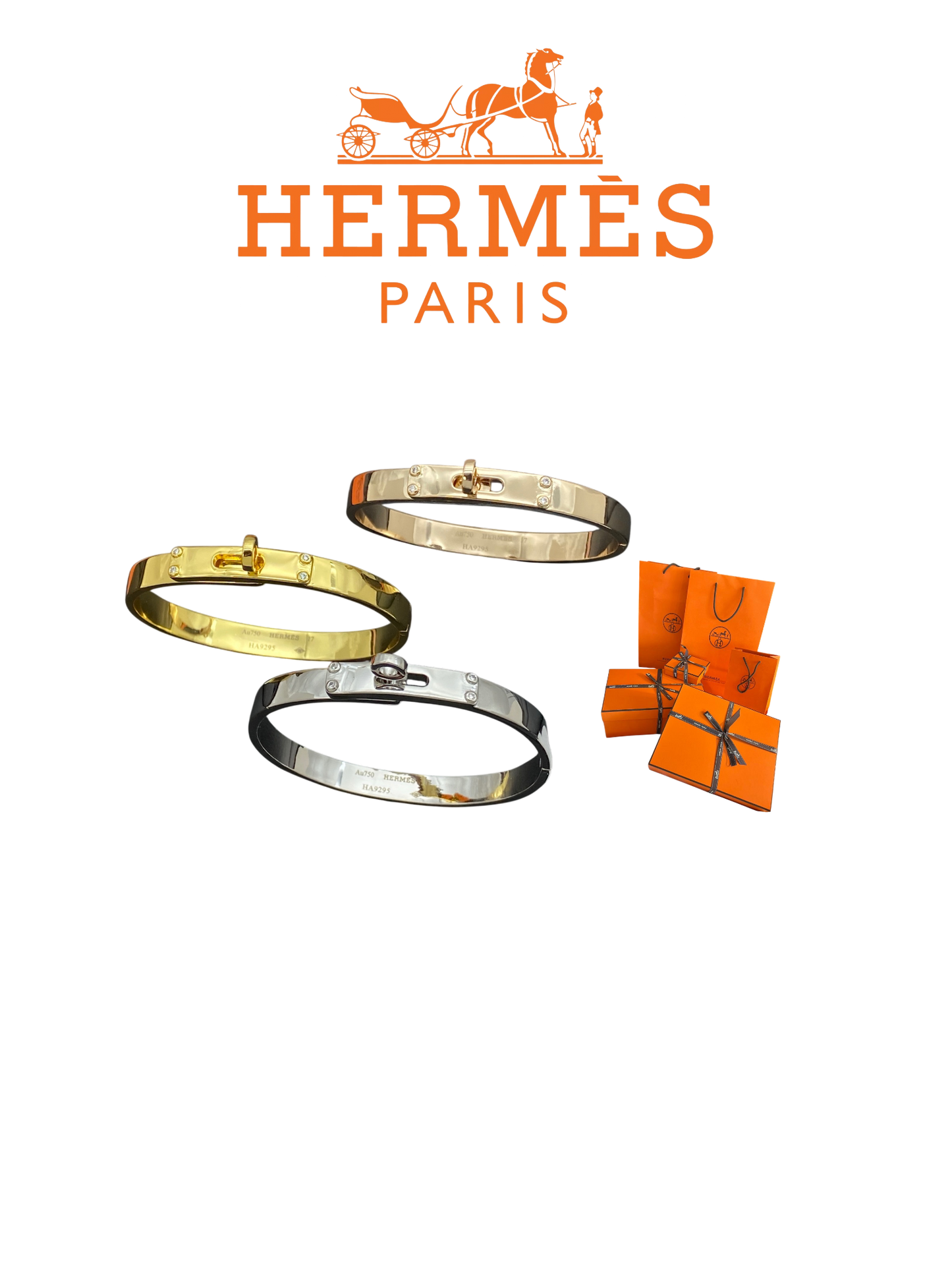 HERMÈS KELLY BRACELET – Full Set - 1:1 HIGH END