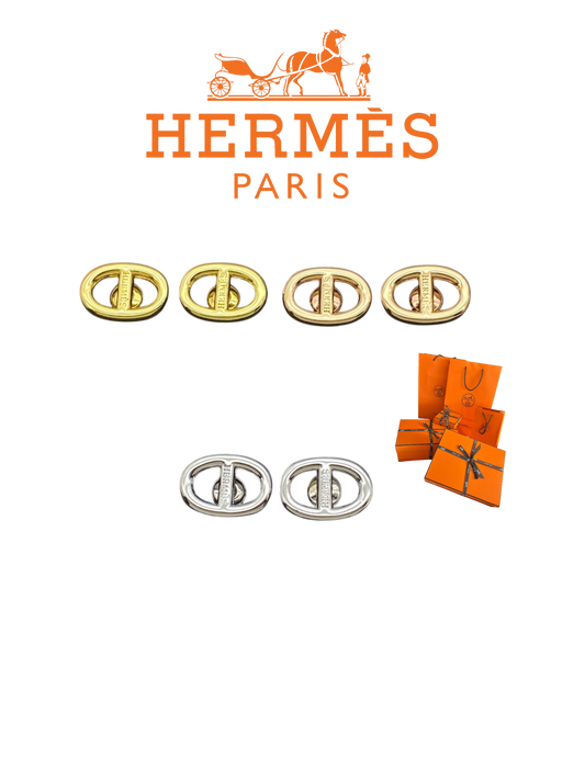HERMÈS CHAINE D'ANCRE EARINGS – Full Set - 1:1 HIGH END