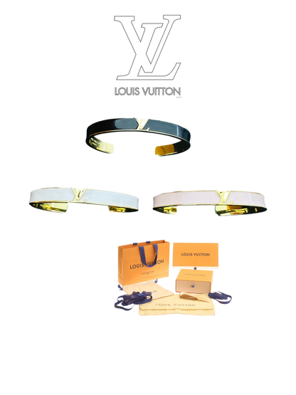 LOUIS VUITTON LV ICONIC ENAMEL BRACELET – Full Set - 1:1 HIGH END