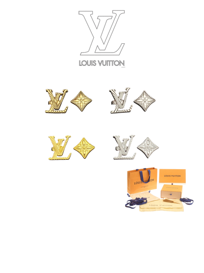 LOUIS VUITTON LV HERITAGE EARRINGS – Full Set - 1:1 HIGH END
