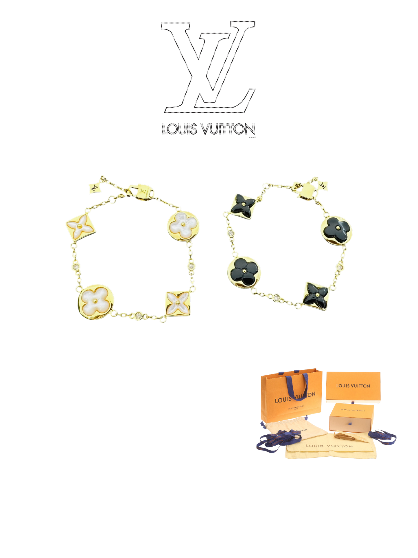 LOUIS VUITTON COLOR BLOSSOM BRACELET – Full Set - 1:1 HIGH END