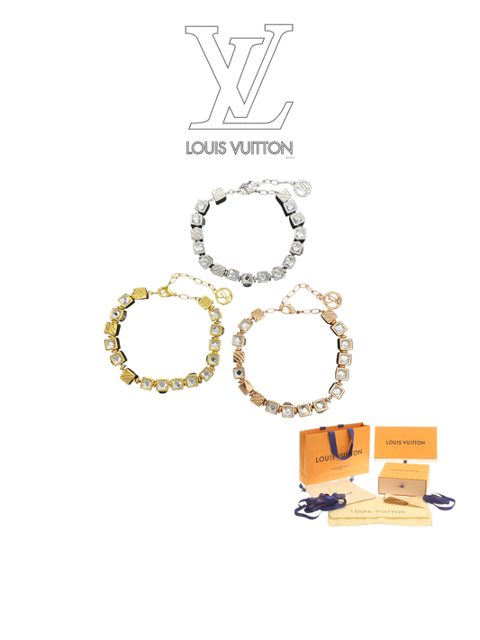 LOUIS VUITTON LV CUBE BRACELET – Full Set - 1:1 HIGH END