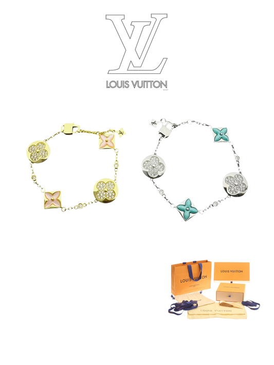 LOUIS VUITTON STAR AND SUN BLOSSOM BRACELET – Full Set - 1:1 HIGH END