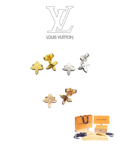 LOUIS VUITTON IDYLLE BLOSSOM EARRINGS – Full Set - 1:1 HIGH END
