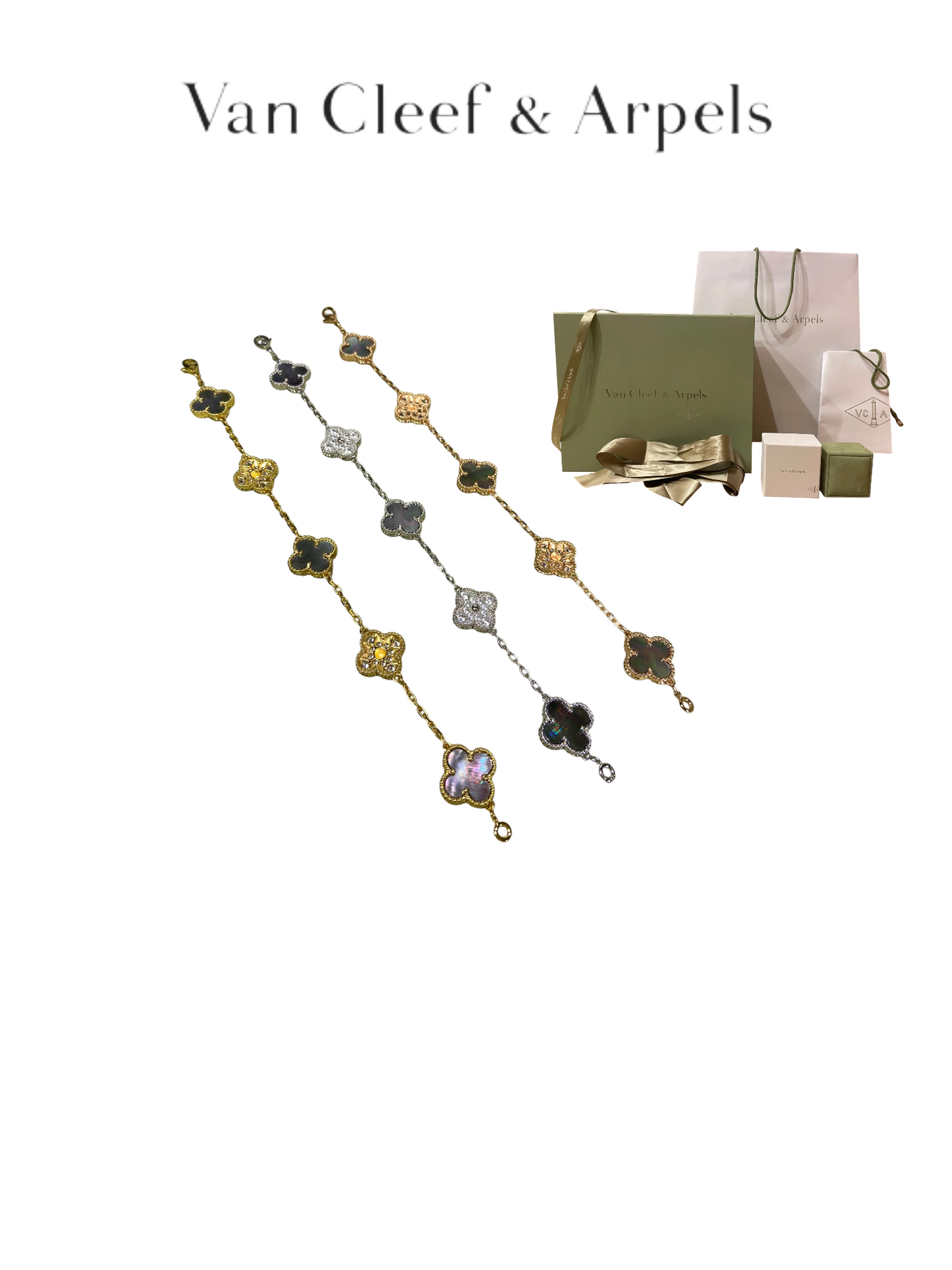 VAN CLEEF&ARPELS ALHAMBRA – Full Set  - 1:1 HIGH END