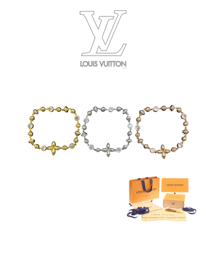 LOUIS VUITTON IDYLLE BLOSSOM BRACELET – Full Set - 1:1 HIGH END