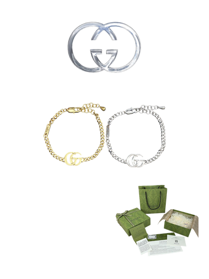 GUCCI GG MARMONT CHAIN BRACELET – Full Set - 1:1 HIGH END