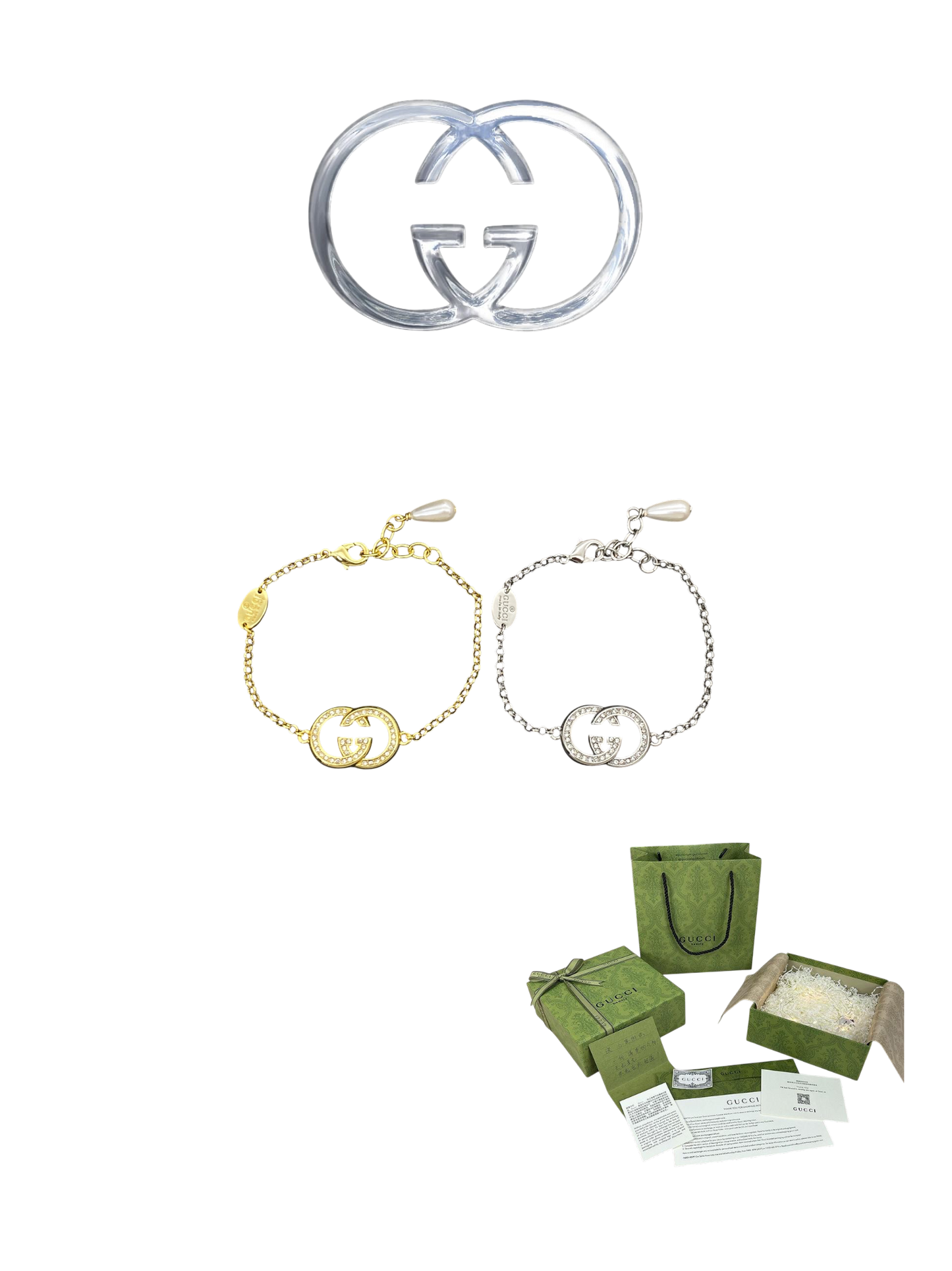 GUCCI BLONDIE BRACELET – Full Set - 1:1 HIGH END