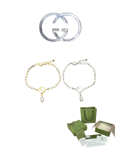 GUCCI GG MARMONT CRYSTAL BRACELET – Full Set - 1:1 HIGH END