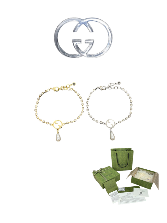 GUCCI GG MARMONT CRYSTAL BRACELET – Full Set - 1:1 HIGH END