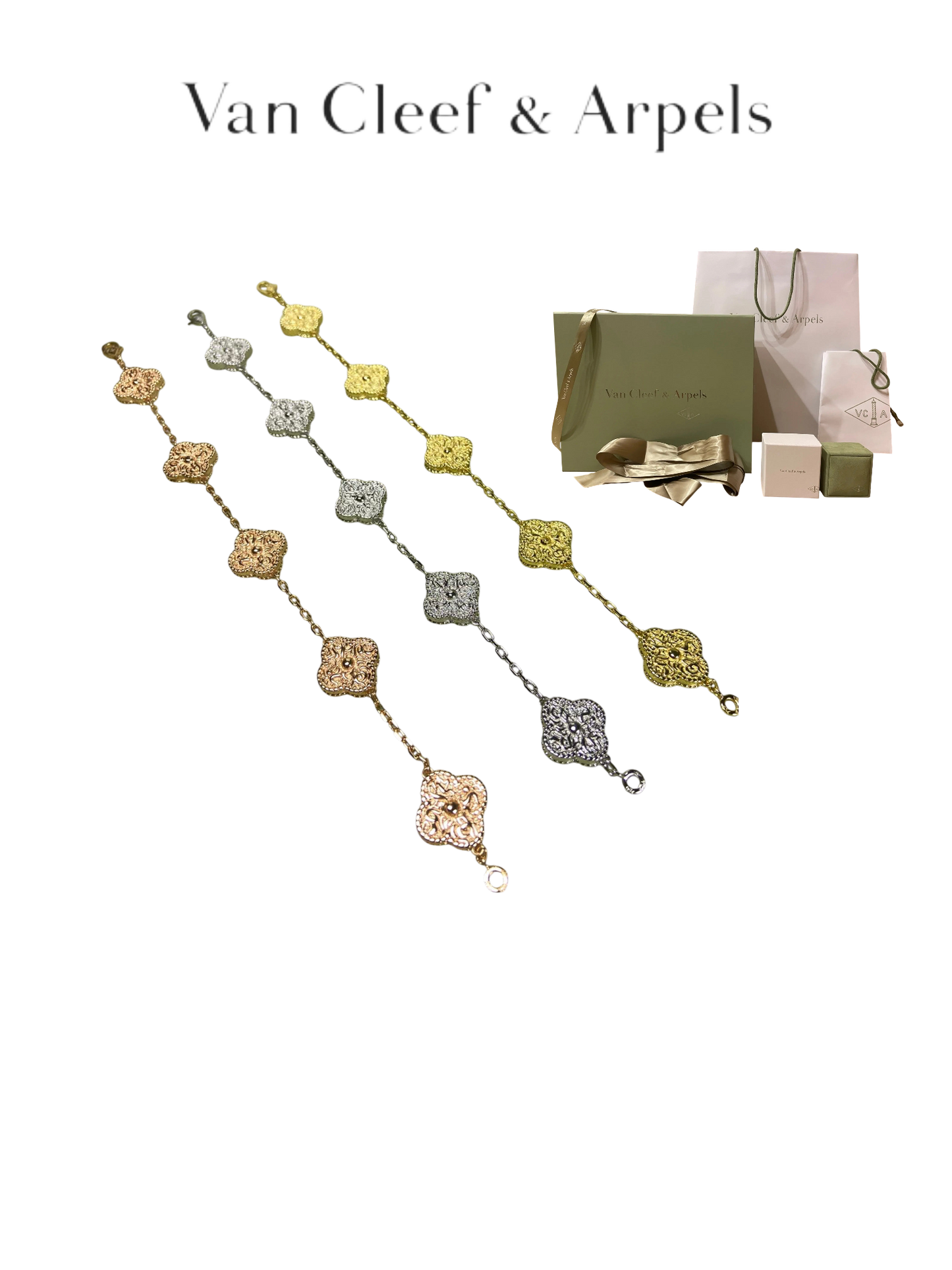 VAN CLEEF&ARPELS ALHAMBRA – Full Set  - 1:1 HIGH END