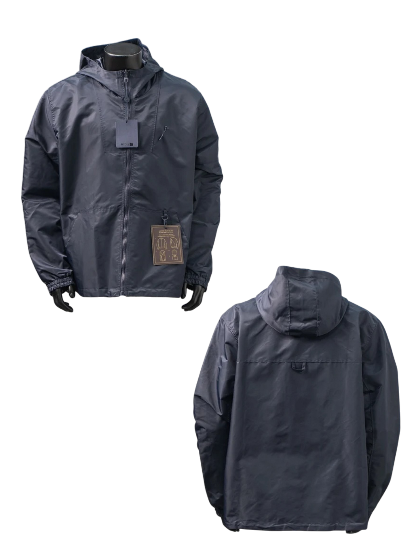 LOUIS VUITTON REVERSIBLE MONOGRAM WINDBREAKER JACKET – 1:1 HIGH END