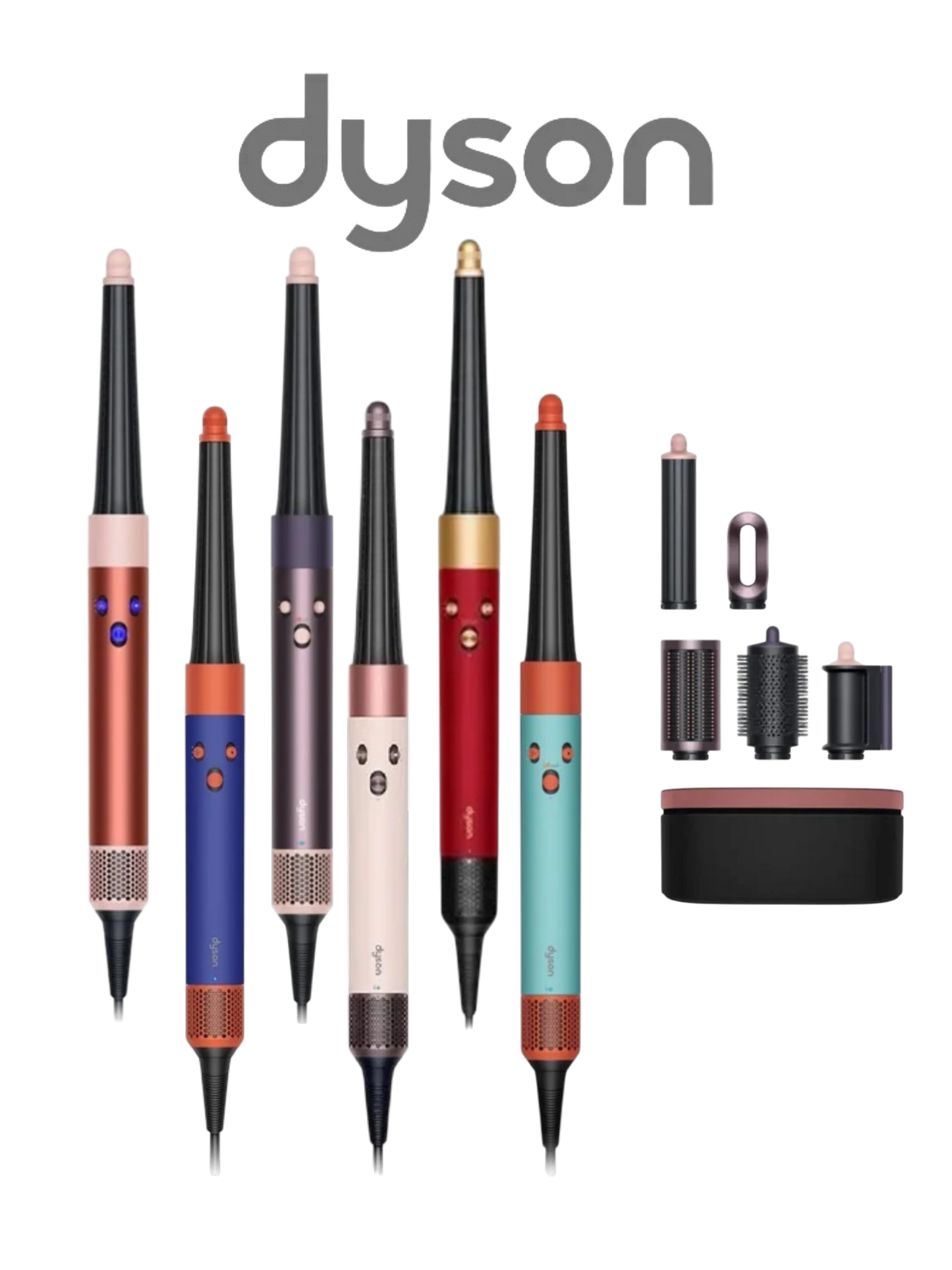 DYSON AIRWRAP i.d.™ MULTI-STYLER & DRYER – 6 COLORS – FULL SET – HIGH END