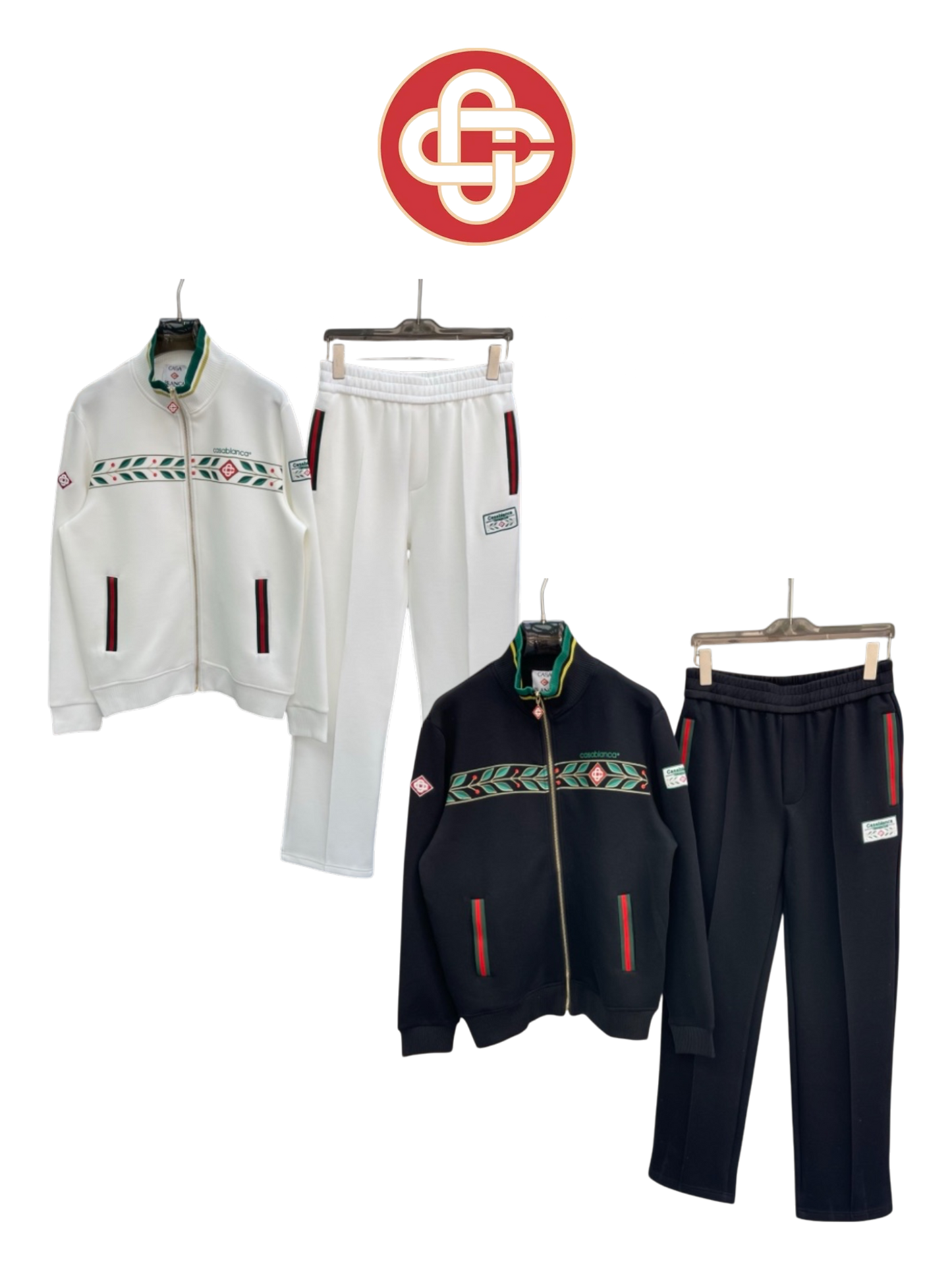 CASABLANCA TRACKSUIT SET – 2 COLORS – M-XXXL – HIGH END
