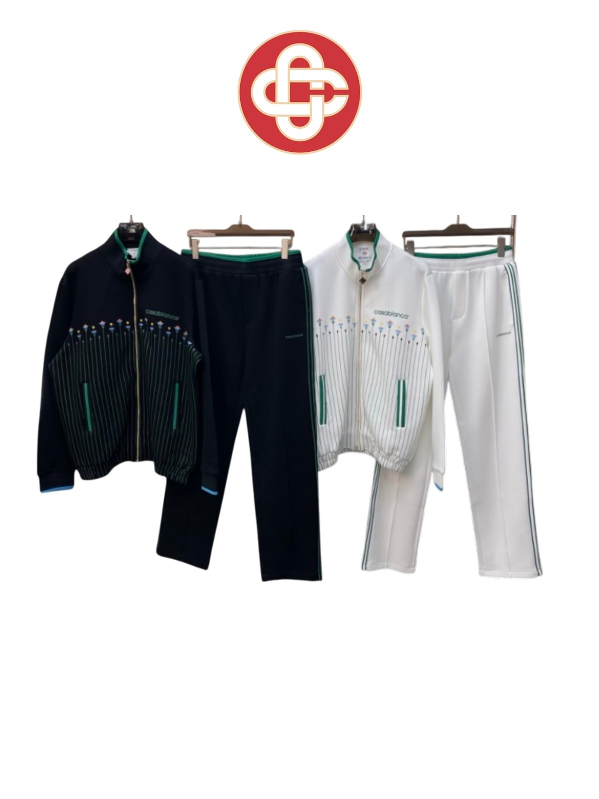 CASABLANCA TRACKSUIT SET – 2 COLORS – M-XXXL – HIGH END