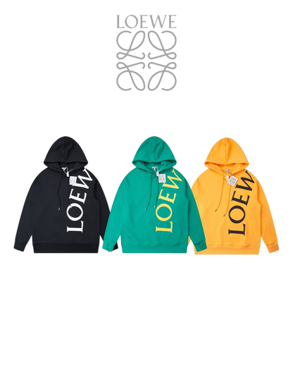 LOEWE VERTICAL LOGO OVERSIZED HOODIE – INDIVIDUAL PIECE – 1:1 HIGH END