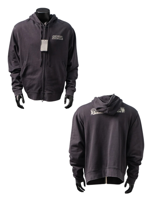 BALENCIAGA OVERSIZED DISTRESSED ZIP-UP HOODIE – 1:1 HIGH END