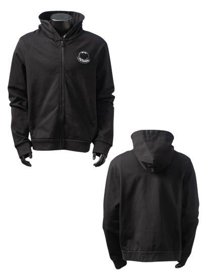 MONCLER EMBROIDERED PATCH ZIP-UP HOODIE– 1:1 HIGH END