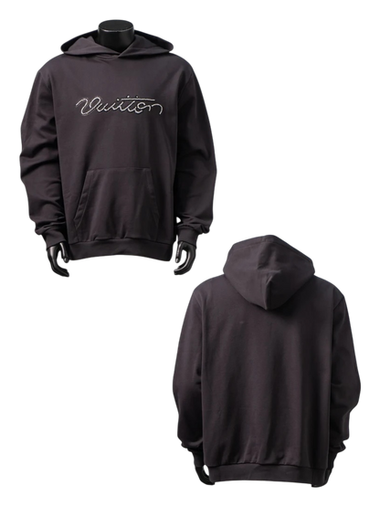LOUIS VUITTON PEARL EMBROIDERED HOODIE – 1:1 HIGH END