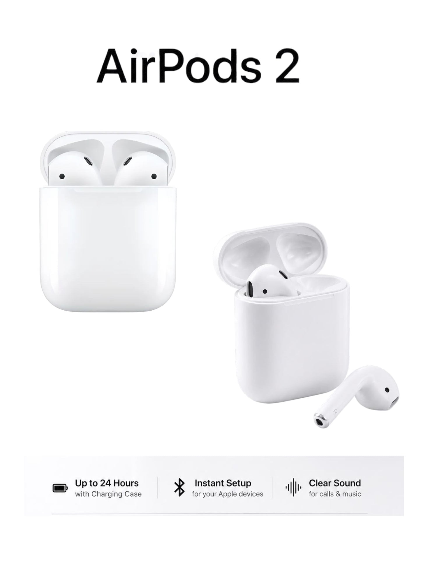APPLE AIRPODS COLLECTION – AIRPODS 2 / 3 / 4 / 4 ANC / PRO 2 / PRO 3 – FULL SET