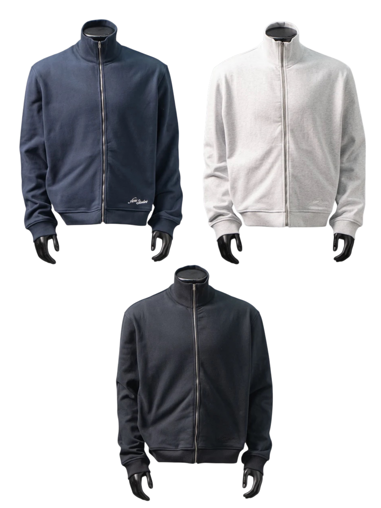 ACNE STUDIOS BACK EMBROIDERED ZIP-UP JACKET – 1:1 HIGH END