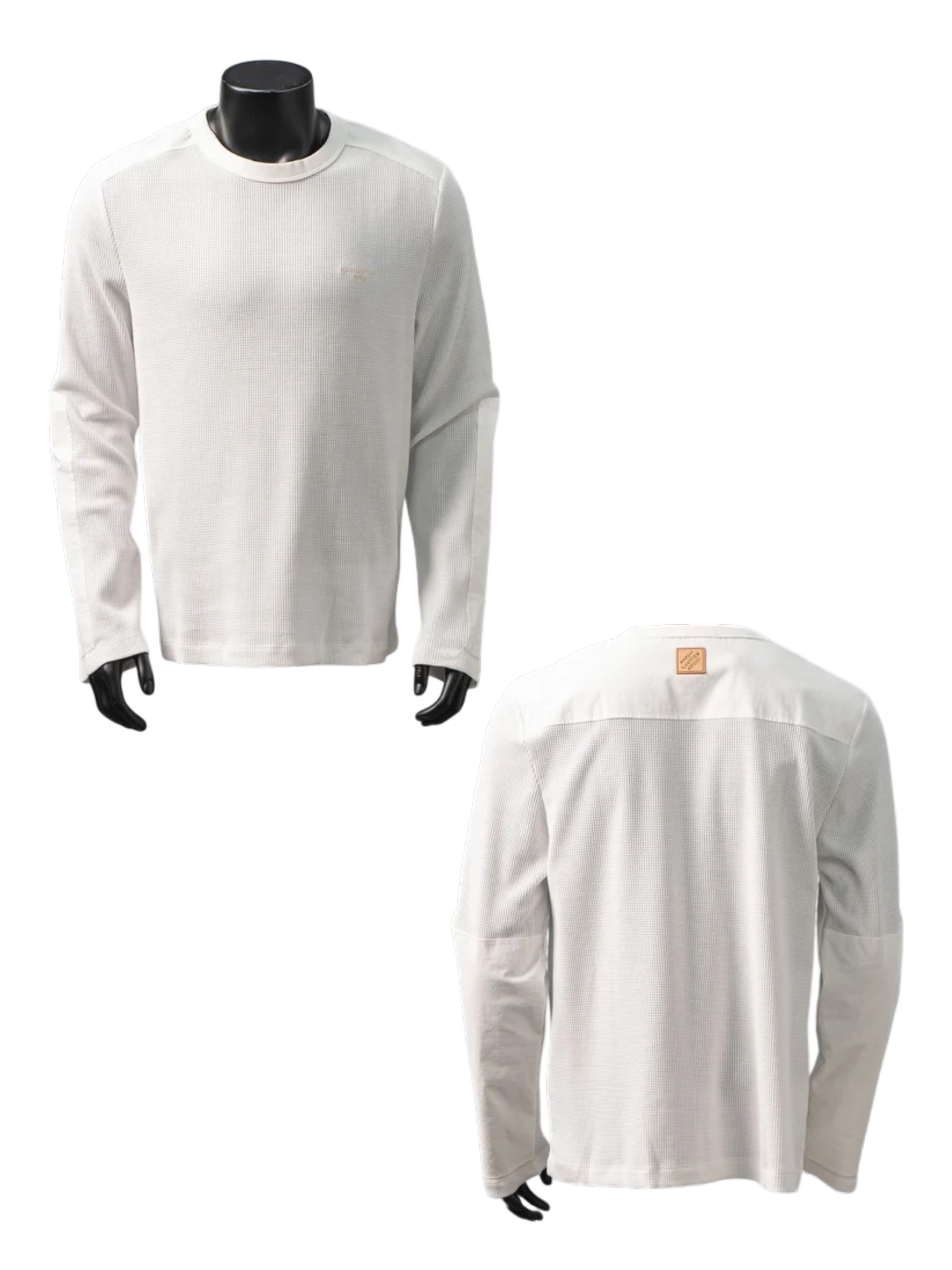LOUIS VUITTON DAMIER EMBROIDERED LONG SLEEVE T-SHIRT – 1:1 HIGH END