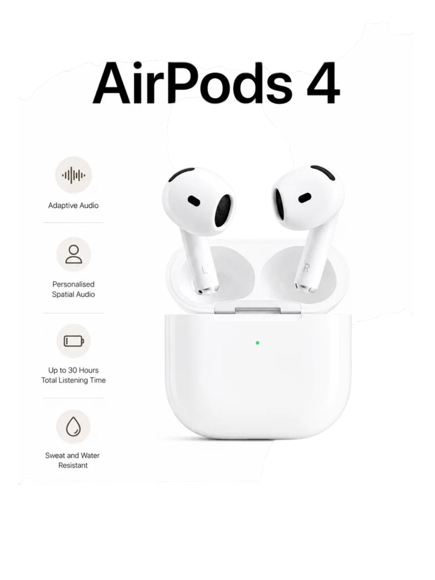 APPLE AIRPODS COLLECTION – AIRPODS 2 / 3 / 4 / 4 ANC / PRO 2 / PRO 3 – FULL SET