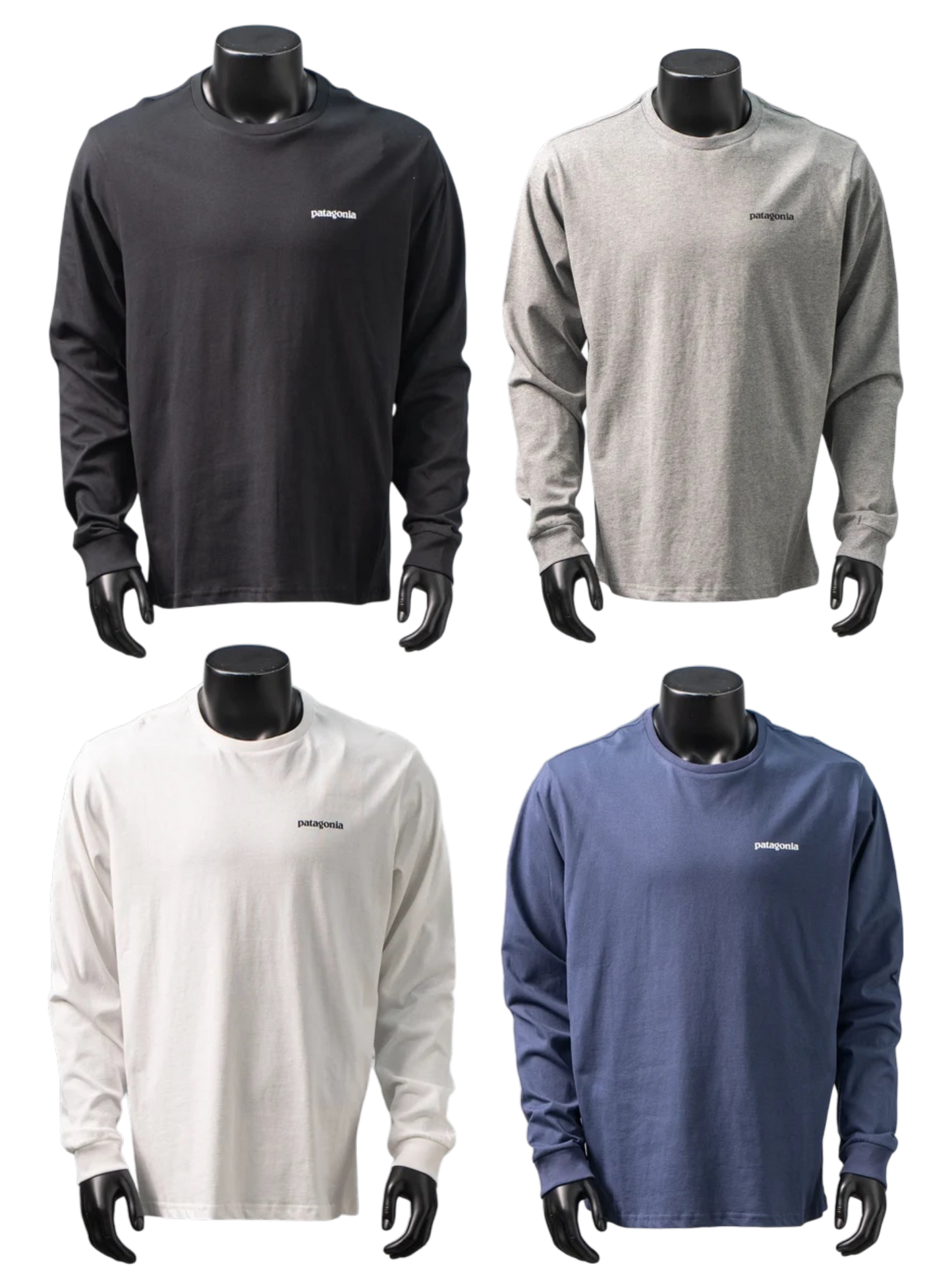 PATAGONIA P-6 LOGO LONG SLEEVE T-SHIRT– 1:1 HIGH END