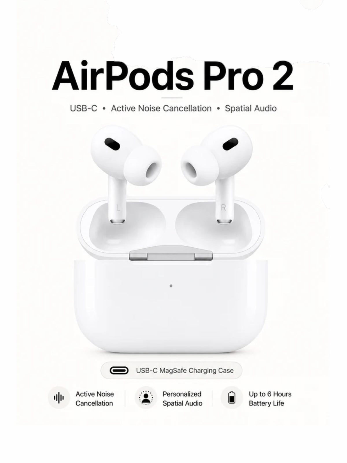 APPLE AIRPODS COLLECTION – AIRPODS 2 / 3 / 4 / 4 ANC / PRO 2 / PRO 3 – FULL SET