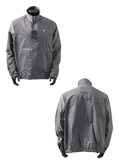 PRADA CONTRAST PIPING STAND COLLAR ZIPPER JACKET– 1:1 HIGH END