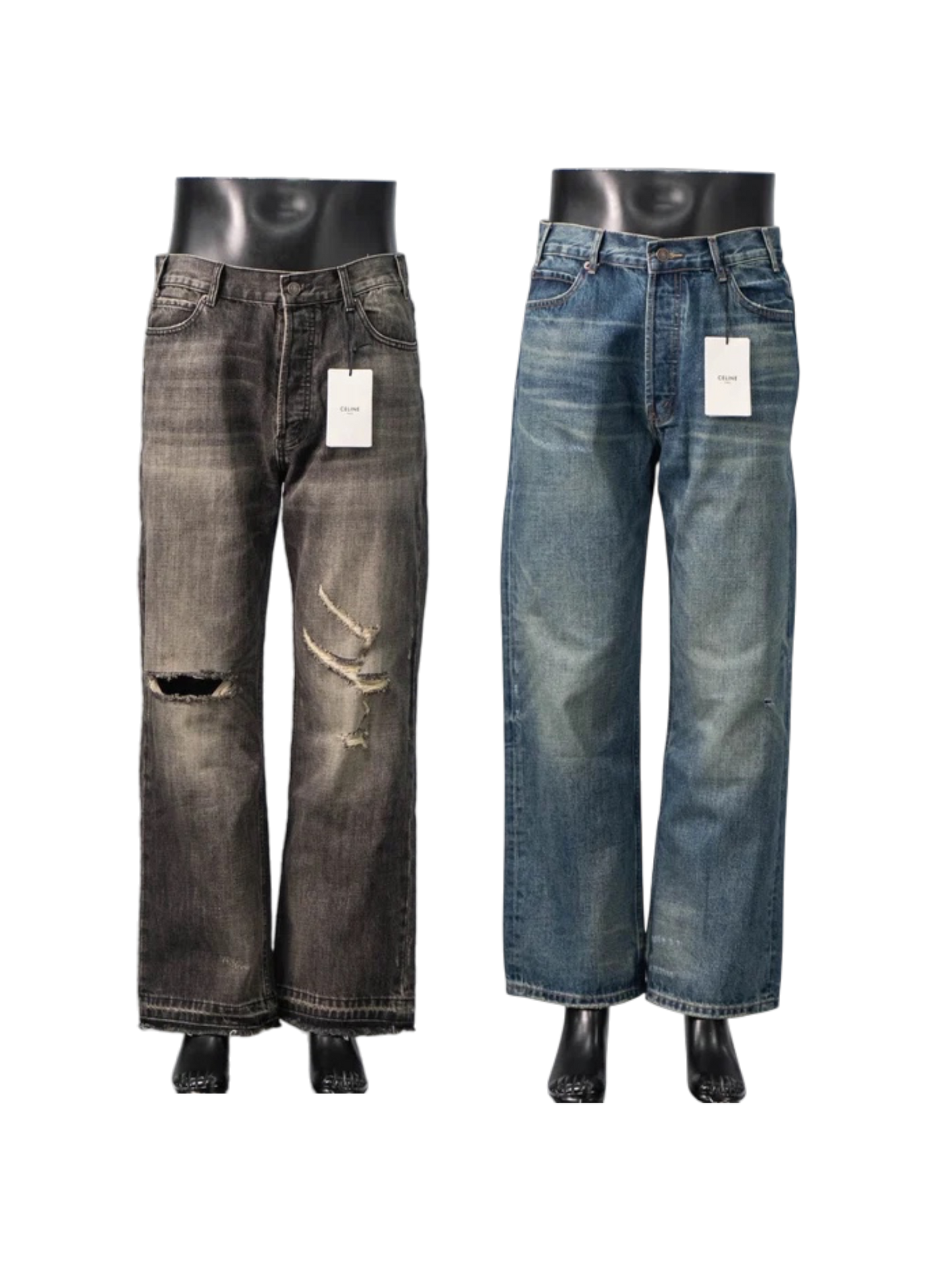 CELINE 24SS DISTRESSED JEANS – 1:1 HIGH END