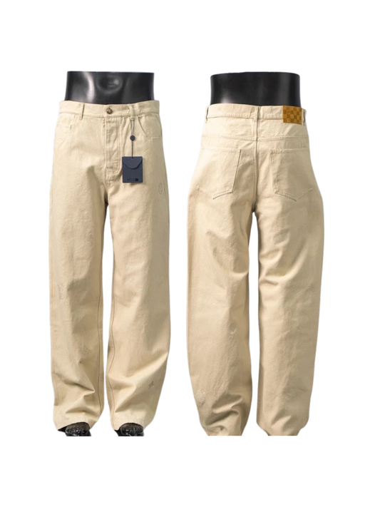 LOUIS VUITTON SIGNATURE STRAIGHT LEG JEANS – 1:1 HIGH END
