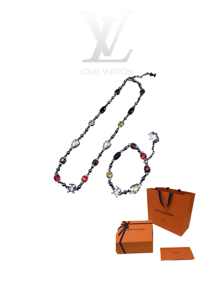 LOUIS VUITTON LV LIGHT BRACELET/NECKLACE  – Full Set  - 1:1 HIGH END