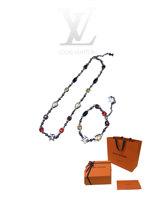 LOUIS VUITTON LV LIGHT BRACELET/NECKLACE  – Full Set  - 1:1 HIGH END