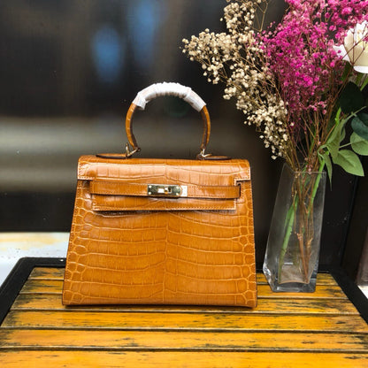 HERMÈS KELLY CROCODILE 28CM  - 1:1 HIGH END