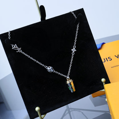 LOUIS VUITTON ICONIC NECKLACE – Full Set  - 1:1 HIGH END
