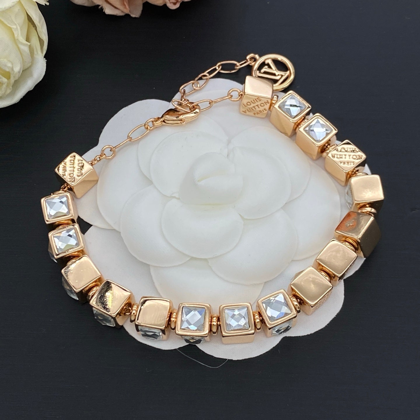 LOUIS VUITTON LV CUBE BRACELET – Full Set - 1:1 HIGH END