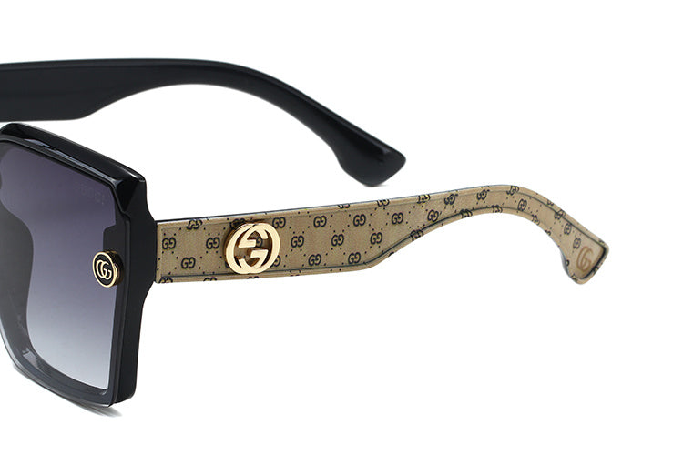 GUCCI OVERSIZED GEOMETRIC SUNGLASSES – FULL SET – 1:1 HIGH END