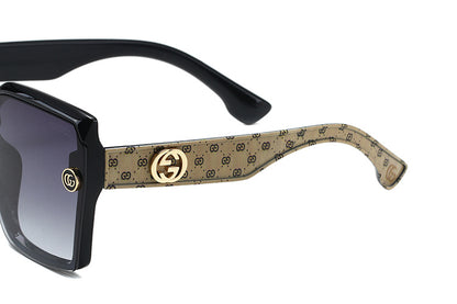 GUCCI OVERSIZED GEOMETRIC SUNGLASSES – FULL SET – 1:1 HIGH END