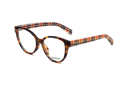 BURBERRY PLAID TEMPLE OPTICAL GLASSES – FULL SET – 1:1 HIGH END